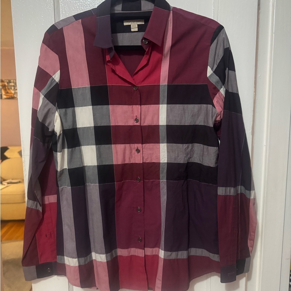 Burberry Brit Plaid Shirt
